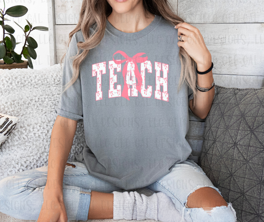 Teach - Pink Ribbon