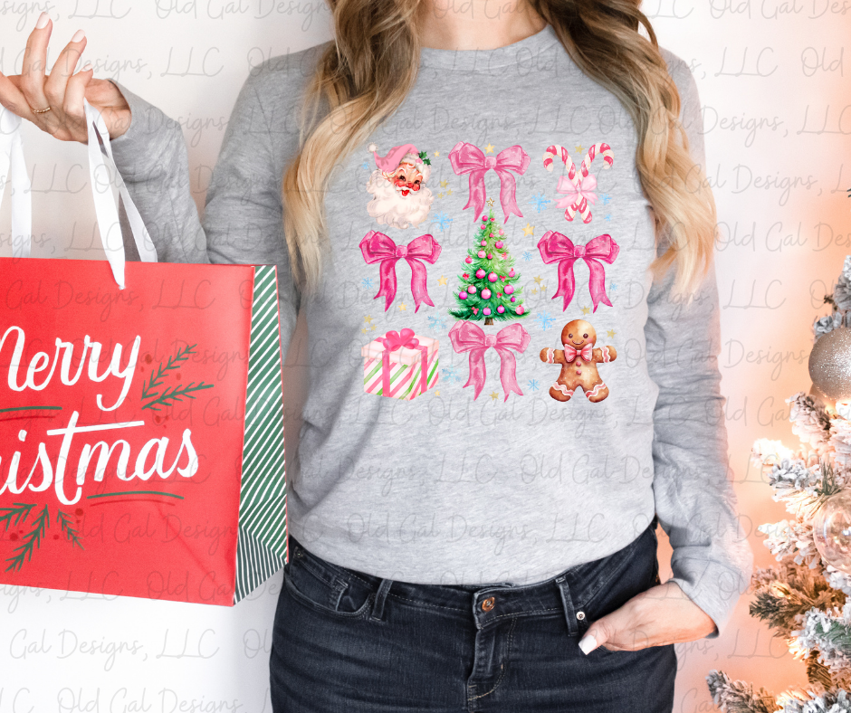 Pink Christmas Coquette (YOUTH SIZES)