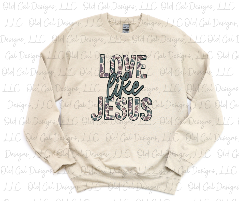 Love Like Jesus - Camo