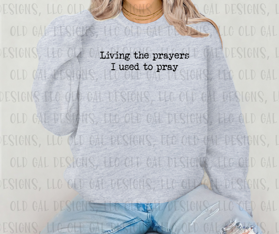 Living The Prayers I Used To Pray