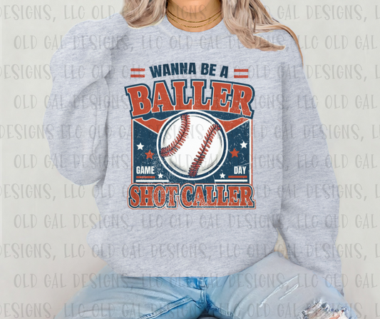 Wanna Be A Baller - Baseball