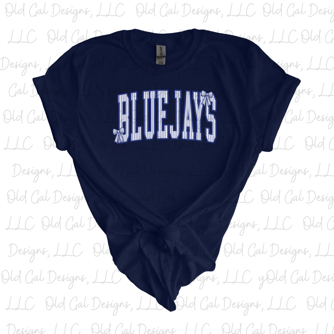 Bluejays Gingham with Bows