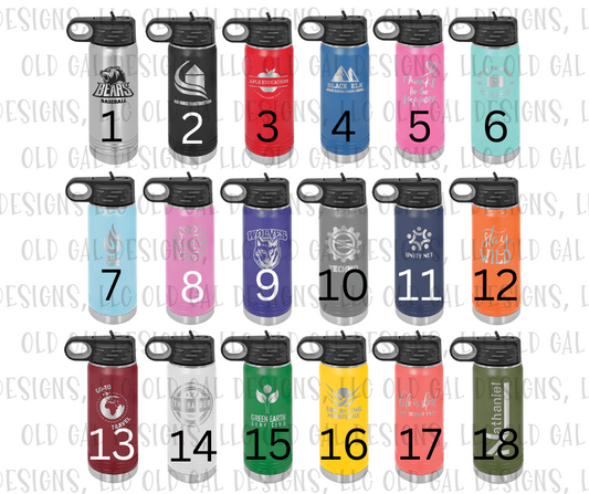 Engraved 20 oz. Polar Camel Water Bottle