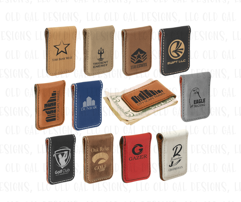Laser Engraved Money Clip