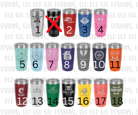 Engraved 20 oz. Polar Camel Ringneck Tumbler