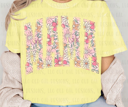 Floral Mama (Other Names Available Upon Request)