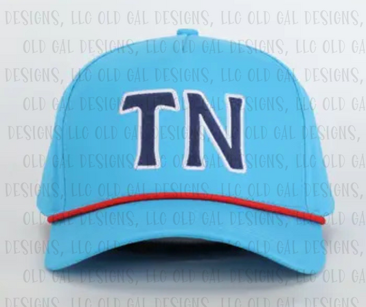 TN Hat in Nashville Blue