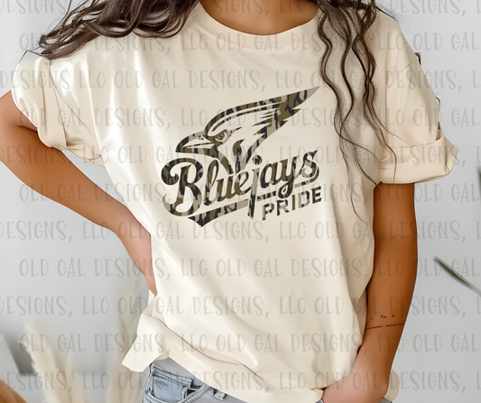 Camo Bluejays YOUTH SIZES