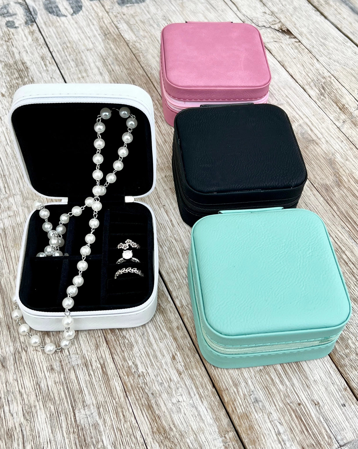 Personalized Travel Jewelry Box