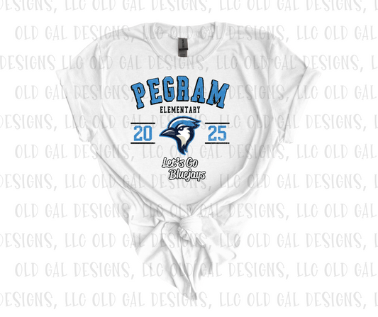 Pegram Bluejays - Let's Go Bluejays YOUTH SIZES