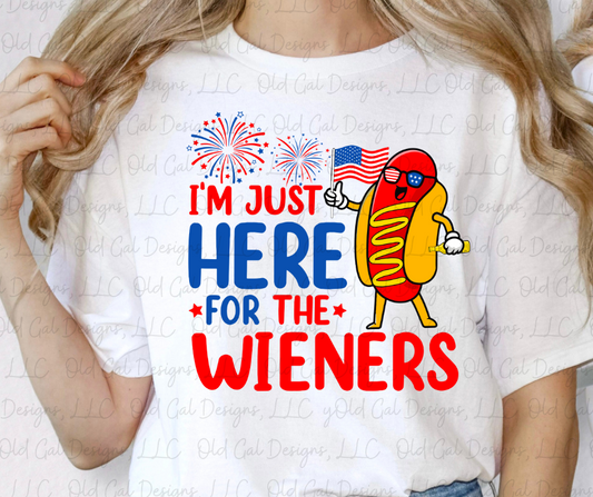 I'm Just Here For The Weiners