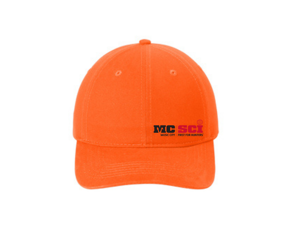 Low Profile Orange Cap