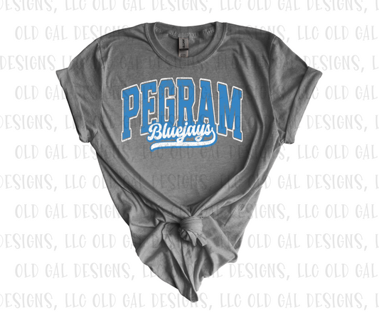 Pegram Bluejays - Retro YOUTH SIZES