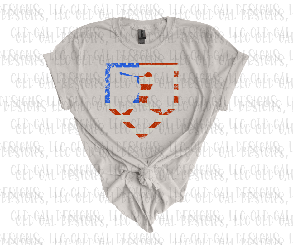 American Flag Baseball