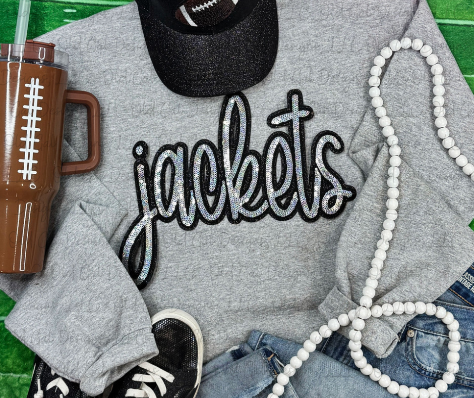 Sequin Mascot Sweatshirt (or Hoodie)