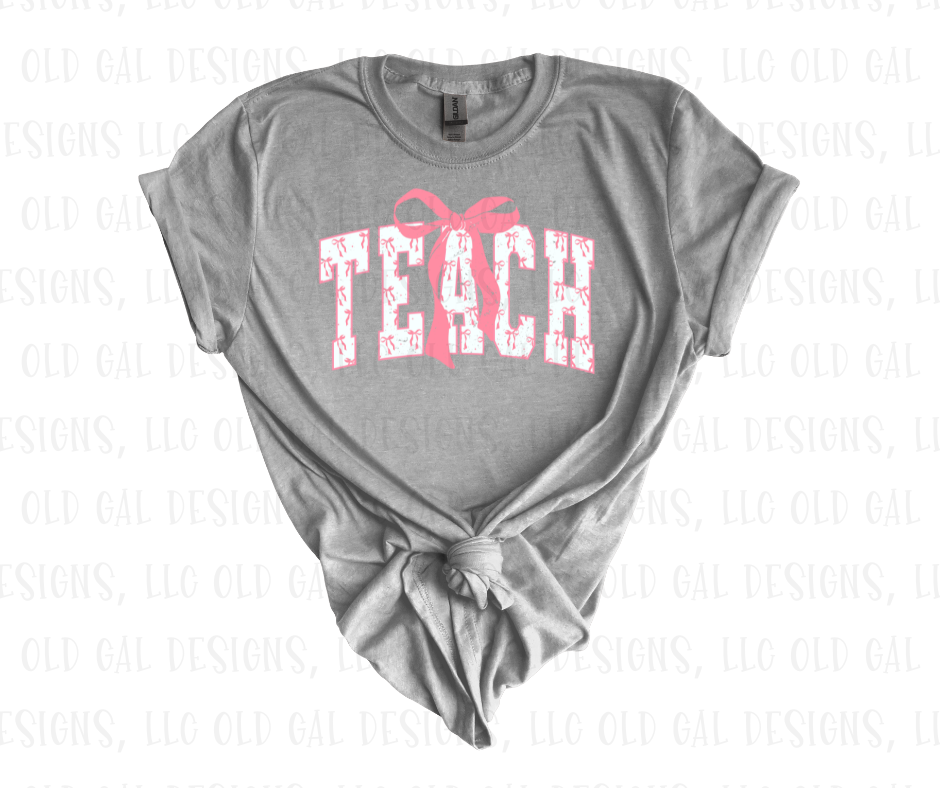 Teach - Pink Ribbon