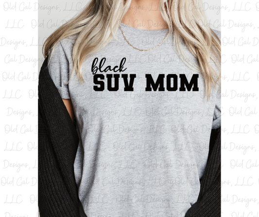Black SUV Mom