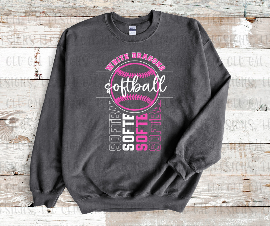 White Dragons Softball - YOUTH SIZES