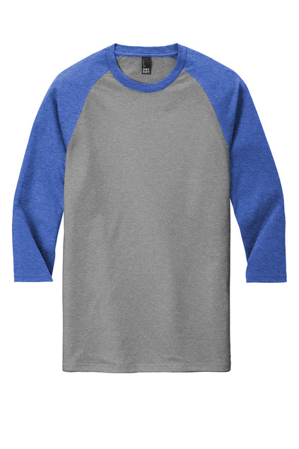 Mystery Tee Sale - District - Royal Frost/Gray Frost - Raglan - XL
