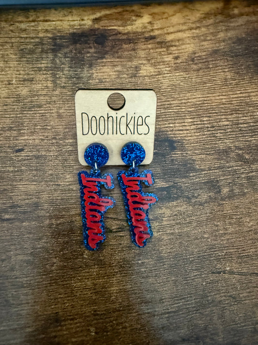 2" Script Layered Indians Acrylics