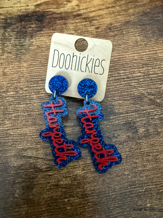 2" Script Layered Harpeth Acrylics