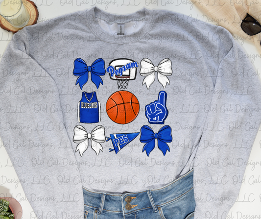 Bluejays Basketball Coquette