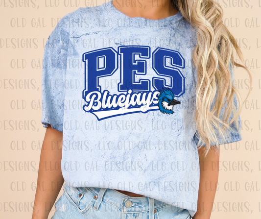 PES Bluejays with Funky Bird YOUTH SIZES