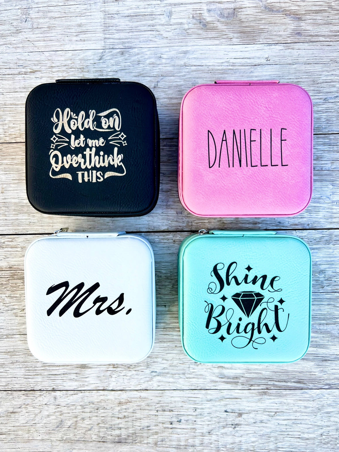 Personalized Travel Jewelry Box