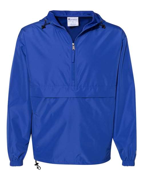 Mystery Tee Sale - Champion 1/4 Zip Rain Jacket - MEDIUM