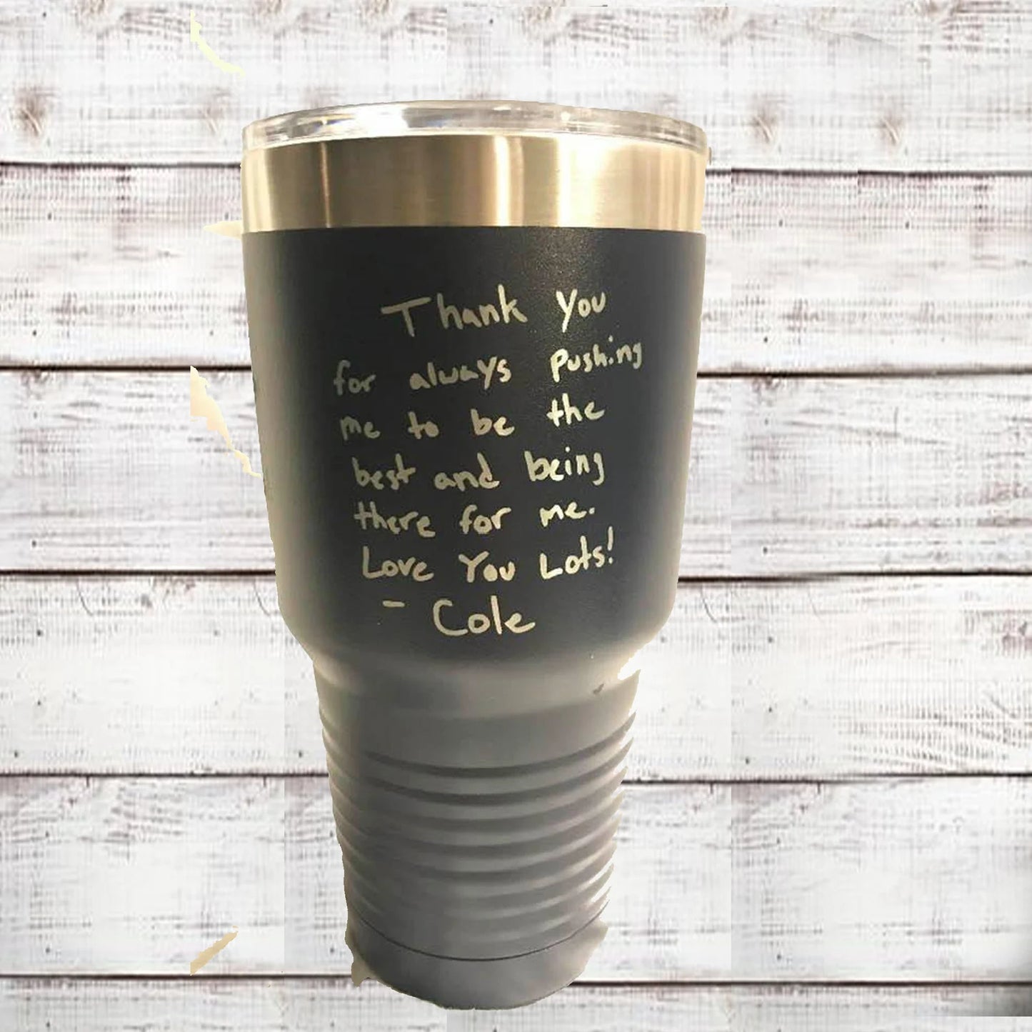Personalized Laser Engraved 30 oz. Tumbler