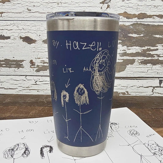 Personalized Laser Engraved 20 oz. Tumbler