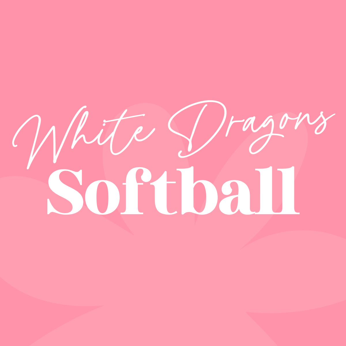 White Dragons Softball