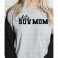 White SUV Mom