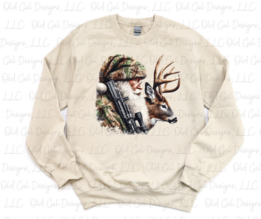 Deer Hunting Santa