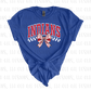 Indians Checkered Ribbon