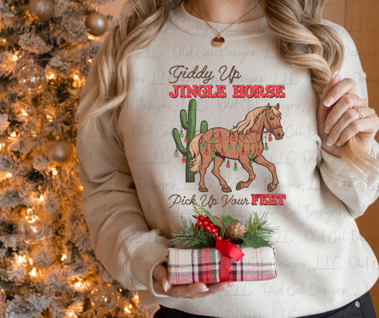 Giddy Up Jingle Horse