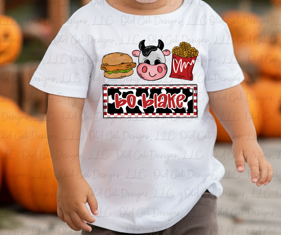 Personalized Cow Shirt