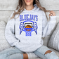 Bluejays Basketball with Lightning Bolts - YOUTH SIZES