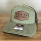 Custom "DAD" Split Name Hat