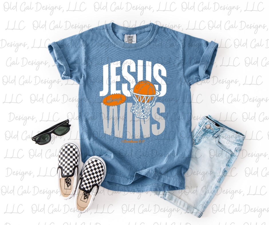 Jesus Always Wins - Basketball