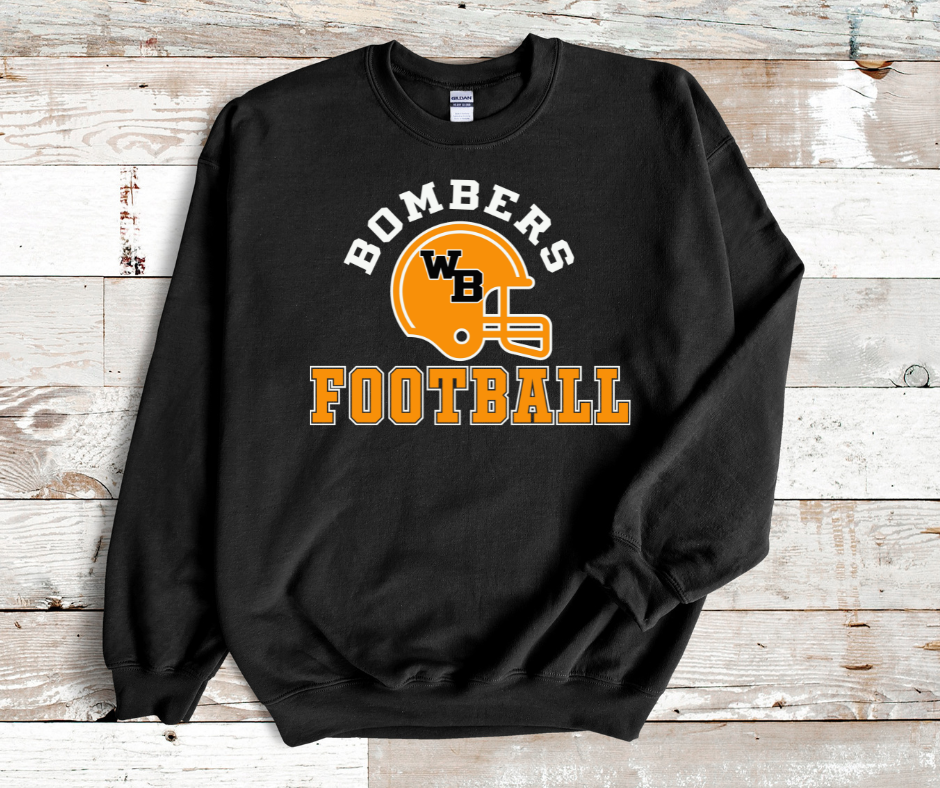 Bombers Football with Helmet - Adult Sizes