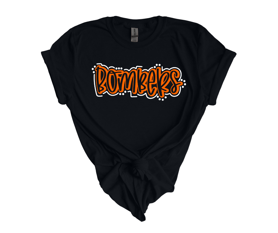 Funky Handwritten Bombers - Adult Sizes