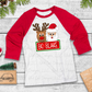 Personalized Reindeer Tee YOUTH SIZES