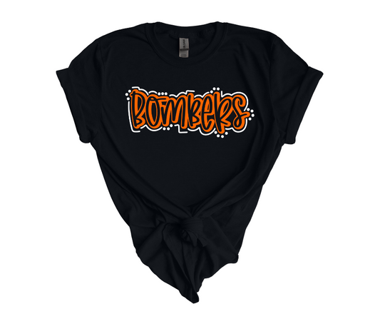 Funky Handwritten Bombers - Youth Sizes