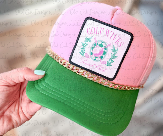 Golf Wives Social Club Foam Trucker Hat