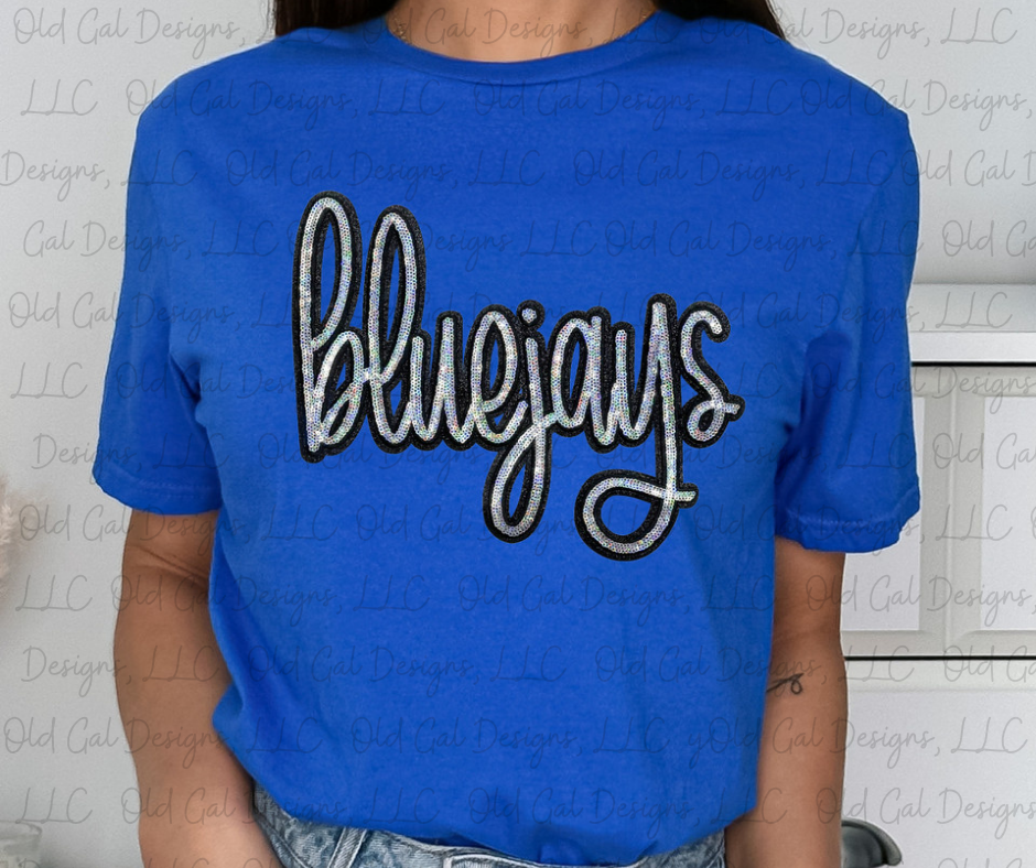 Sequin Mascot Sweatshirt (or Hoodie)
