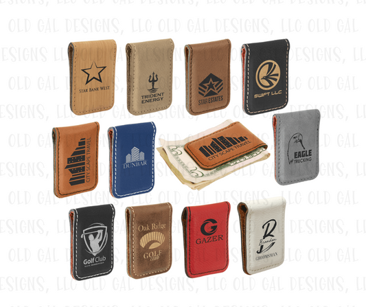Laser Engraved Money Clip