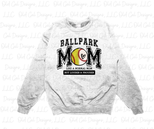 Ballpark Mom (Softball & Baseball)