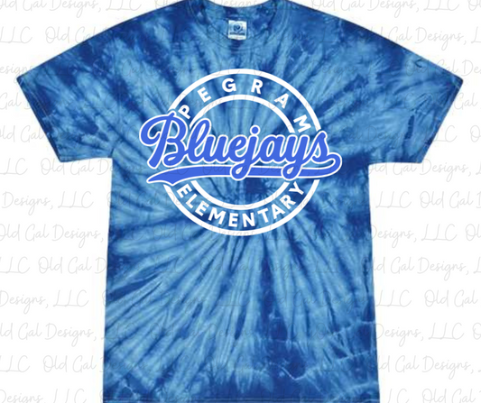 Tie Dye - Pegram Bluejays