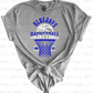 Bluejays Basketball with Number - YOUTH SIZES